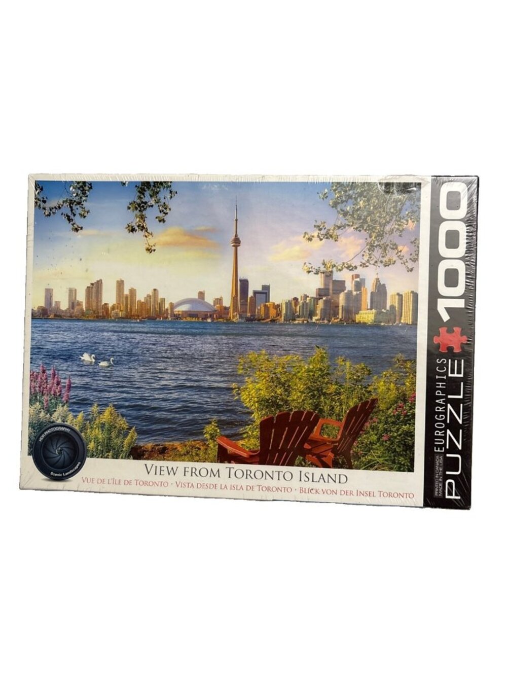 View from Toronto Island 1000 Piece Jigsaw Puzzle Eurographics New